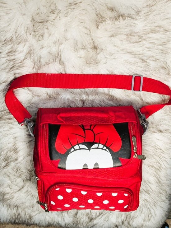 Other - Picnic Time Disney Minnie Mouse Pranzo Lunch Tote Insulated Utensils
